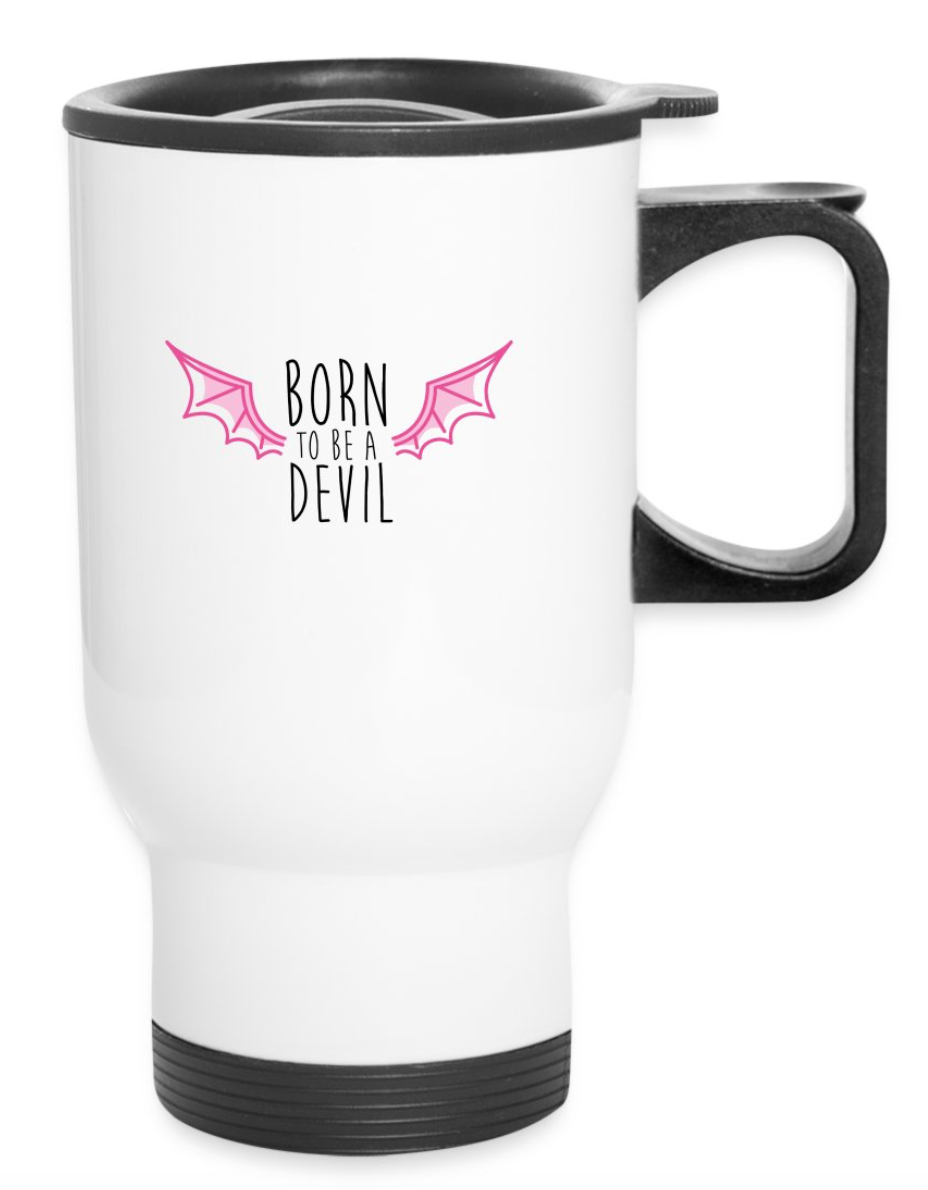 Mug Thermos DEVIL Pink