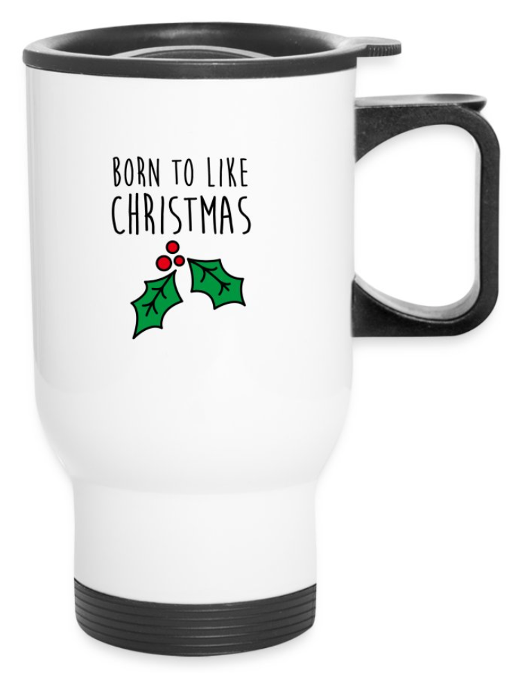 Mug Thermos CHRISTMAS Houx